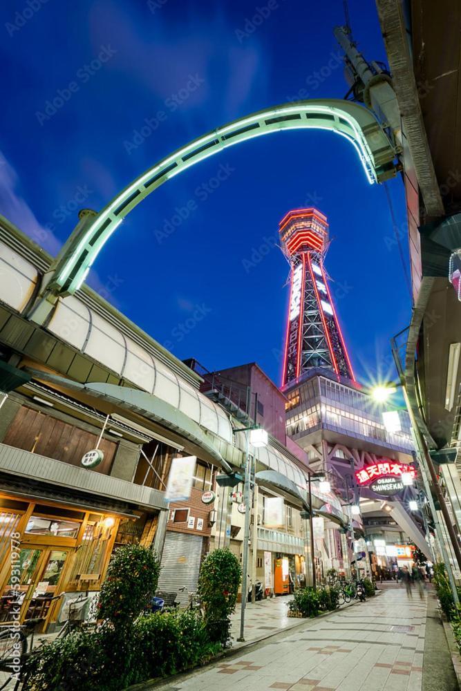 Wutong-40 Minutes Direct To Kansai Airport And 5 Minute Walk To Jr Or Subway Or Nankai Line And 1 Minute To Tsutenkaku The Landmark Of Osaka And Many Japanese Bistros Nearby Buitenkant foto